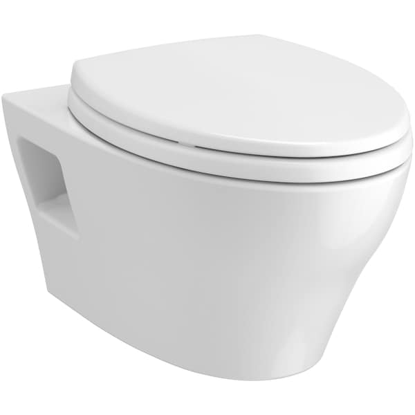 EP ELONGATED WALLHUNG BOWL COTTON 1.28